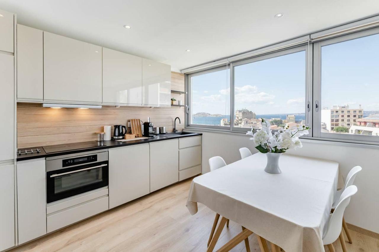 T2 Superbe Vue Mer Et Vallon Des Auffes Marsilia Exterior foto