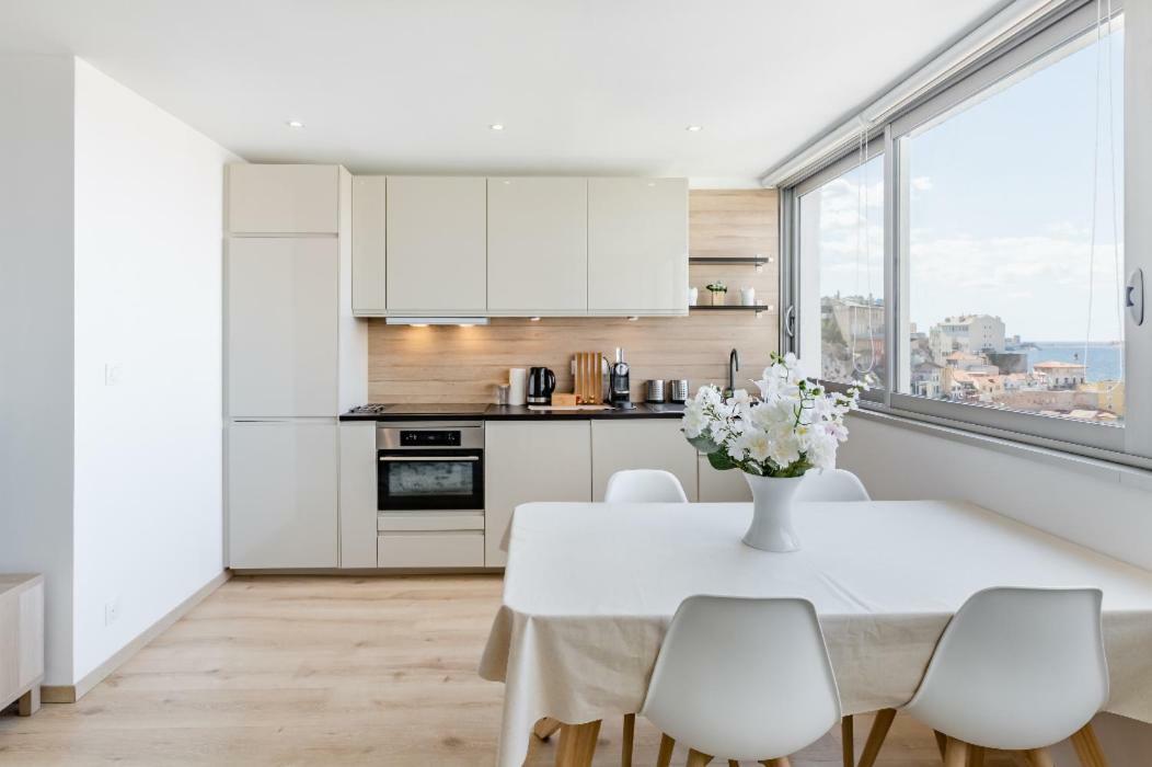 T2 Superbe Vue Mer Et Vallon Des Auffes Marsilia Exterior foto